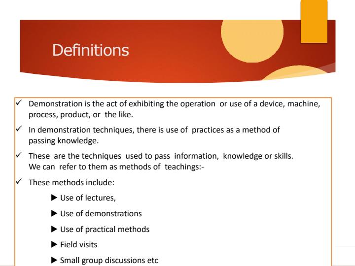 Page 2 – DEMO 203: Demonstration Techniques Notes – Kenyaplex