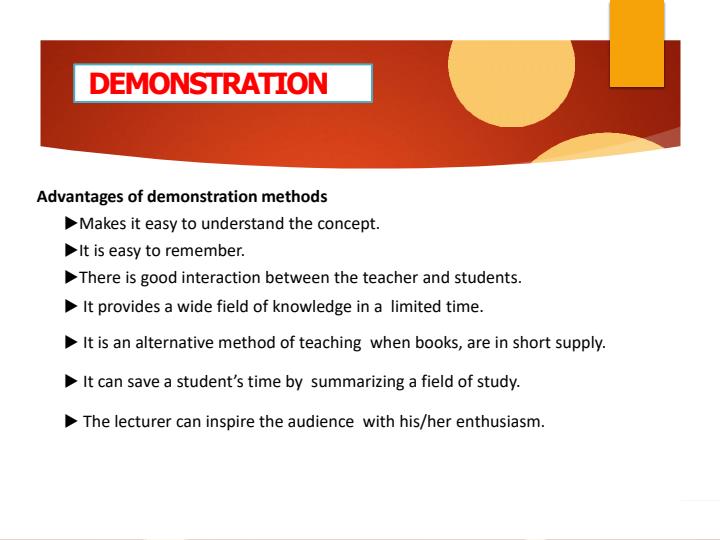 Page 3 – DEMO 203: Demonstration Techniques Notes – Kenyaplex