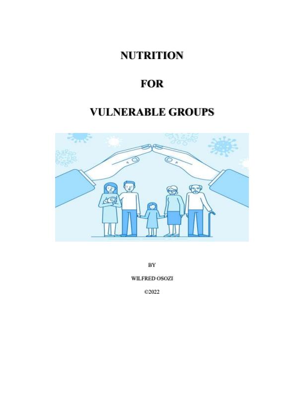 Page 1 – CND 205: Nutrition for Vulnerable groups – Kenyaplex