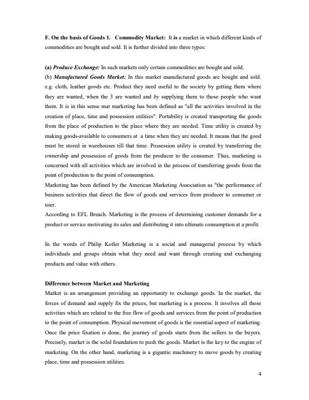 Page 3 – MKTG218: Principles of Marketing Notes – Kenyaplex