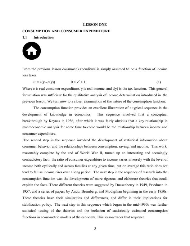 Page 2 – EET 401: Macroeconomic Theory IV Notes – Kenyaplex
