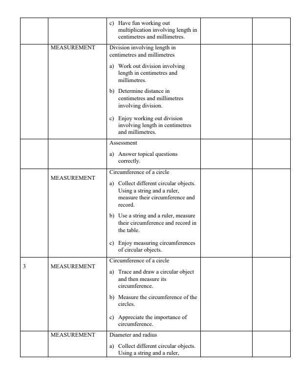 Page 3 – 2024 Grade 6 Mathematics Records of Work Term 2 - Mentor Mathematics – Kenyaplex