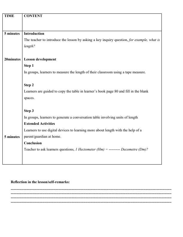 2024 Grade 7 Spark, Story Moja Mathematics Lesson Plans Term 2 14017
