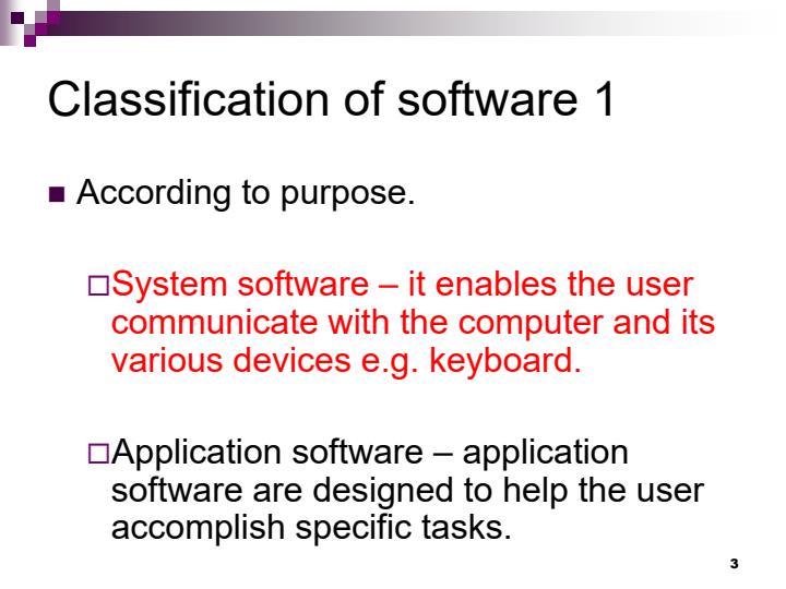 Computer Studies Form 1 Chapter 6 - Computer Software Notes - 2101