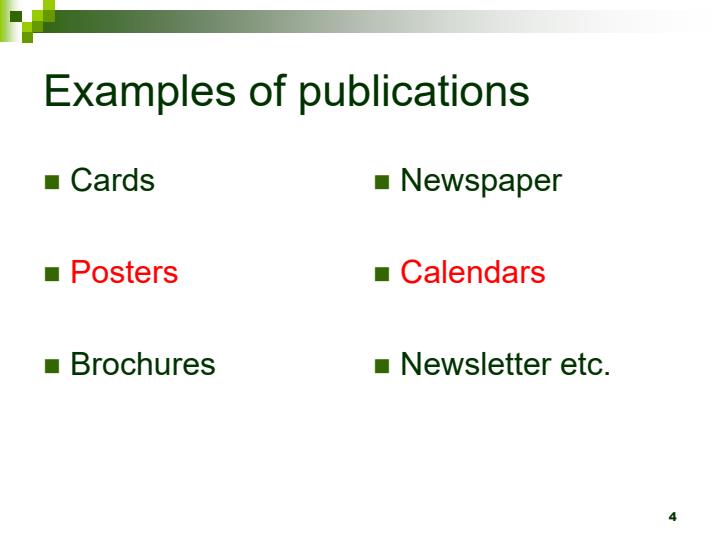 Page 2 – Form 2 Computer Studies Chapter 4 - Desktop Publishing Notes – Kenyaplex