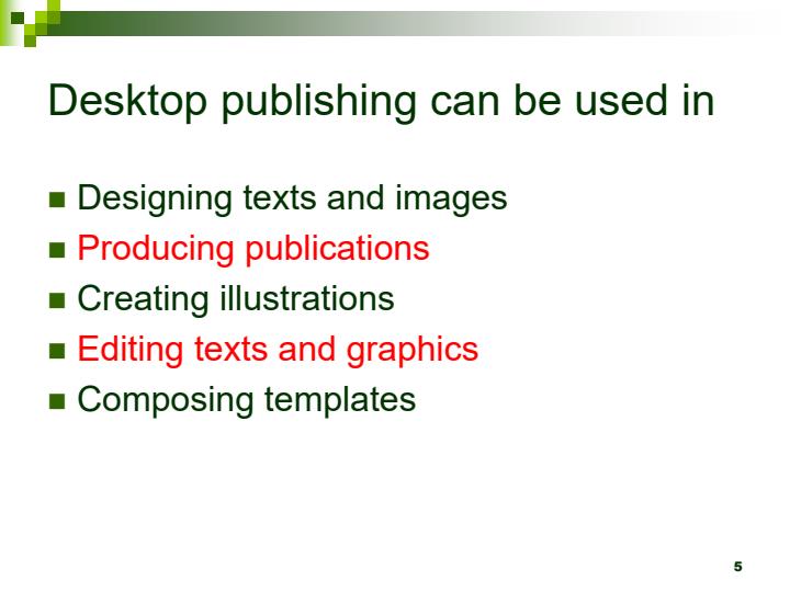 Page 3 – Form 2 Computer Studies Chapter 4 - Desktop Publishing Notes – Kenyaplex