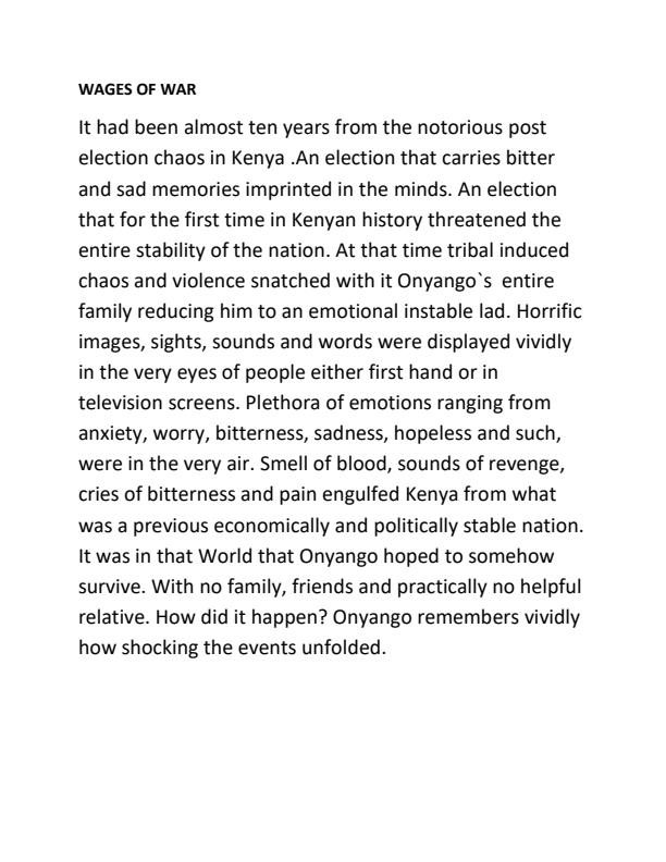 Page 1 – Wages of War – Kenyaplex