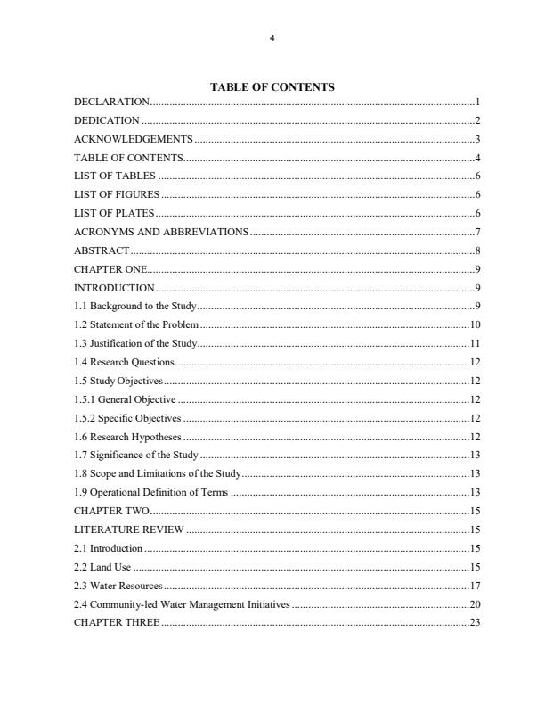 Page 1 – Effects of land use on water resource availability in Kenya: a case study of Cherangani sub-catchment (water tower). – Kenyaplex