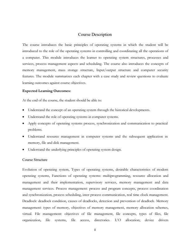 Page 1 – lBIT 2104: Operating Systems Notes – Kenyaplex