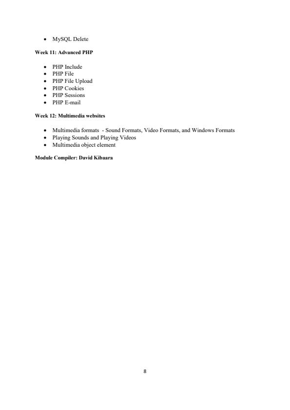 Page 3 – BIT 3202: Internet Programming Notes – Kenyaplex