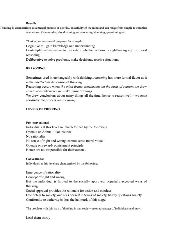 Page 3 – UCU 103: Critical and Creative Thinking Notes – Kenyaplex