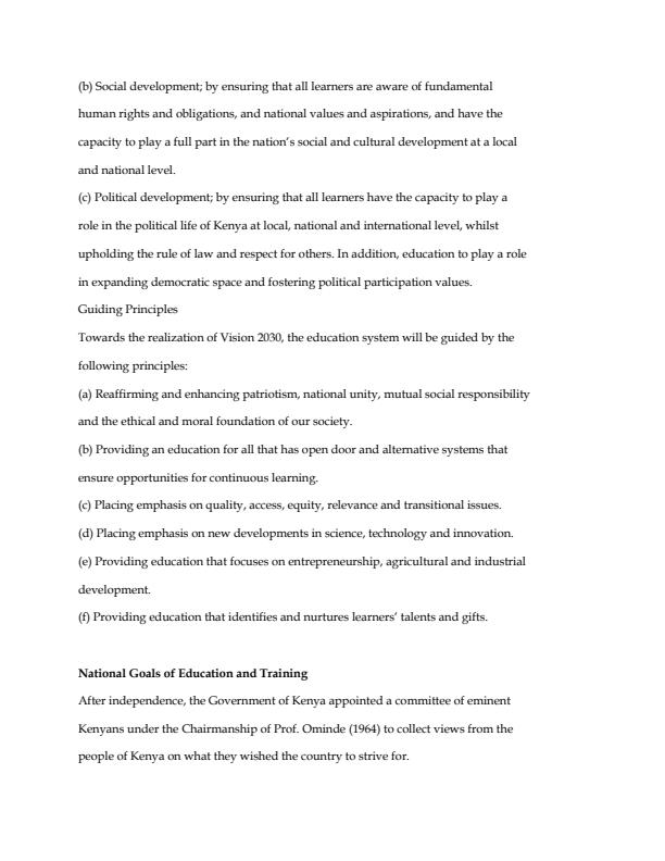 Page 2 – Fundamentals of Pedagogy 1st Year Notes – Kenyaplex