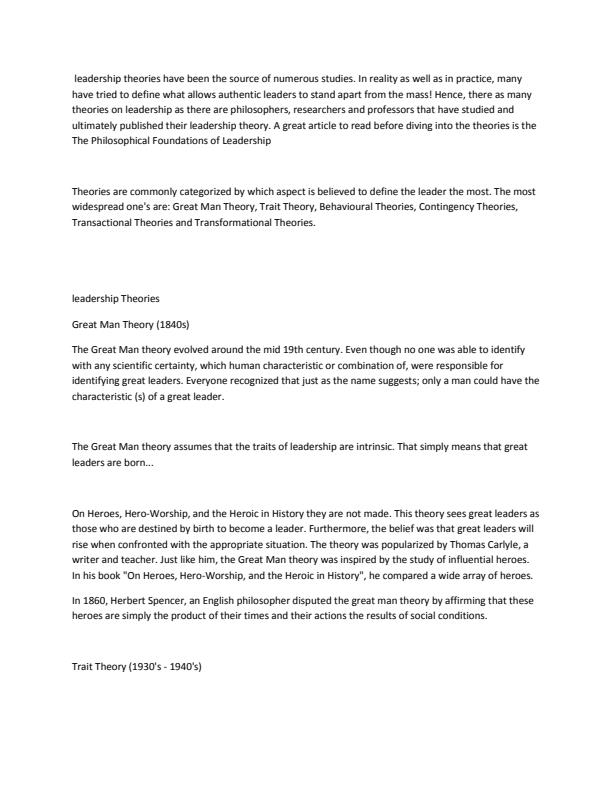 Page 1 – Human Resource Management: Leadership and Team Building Notes – Kenyaplex