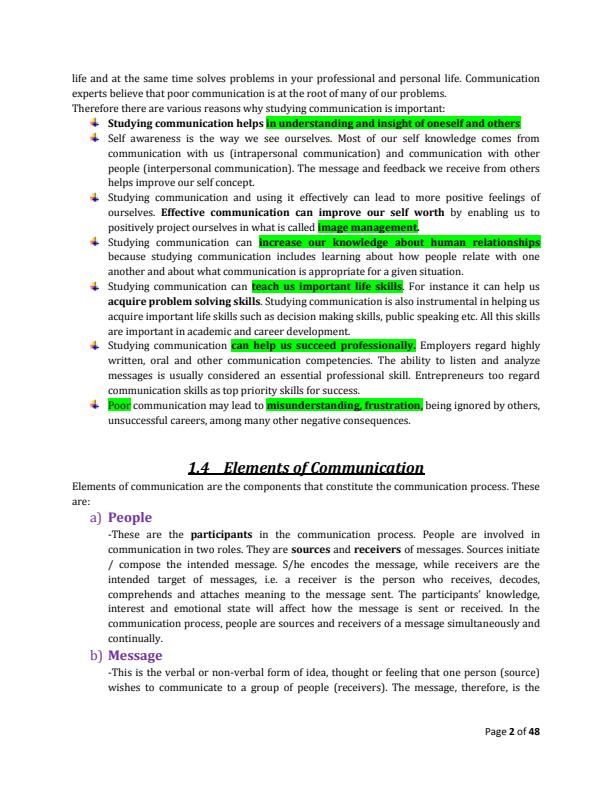 Page 2 – Taita Taveta University Communication Skills Notes – Kenyaplex