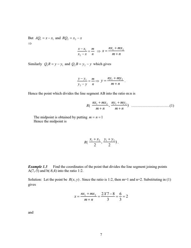 Page 4 – SMA 103: Analytical Geometry Notes – Kenyaplex