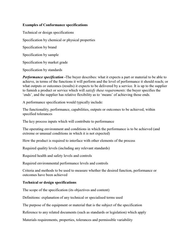 Page 3 – Purchasing and Supply Chain Management Notes – Kenyaplex