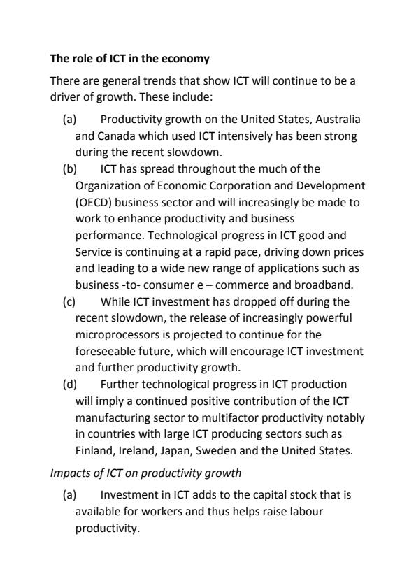 Page 1 – EAE 100: Economics of Information Technology Notes – Kenyaplex