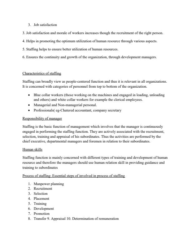 Page 2 – Managing Human Resource and International Relations Notes – Kenyaplex
