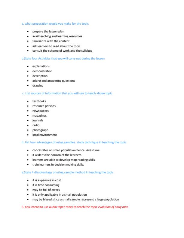 PTE Social Studies Revision Notes 2515