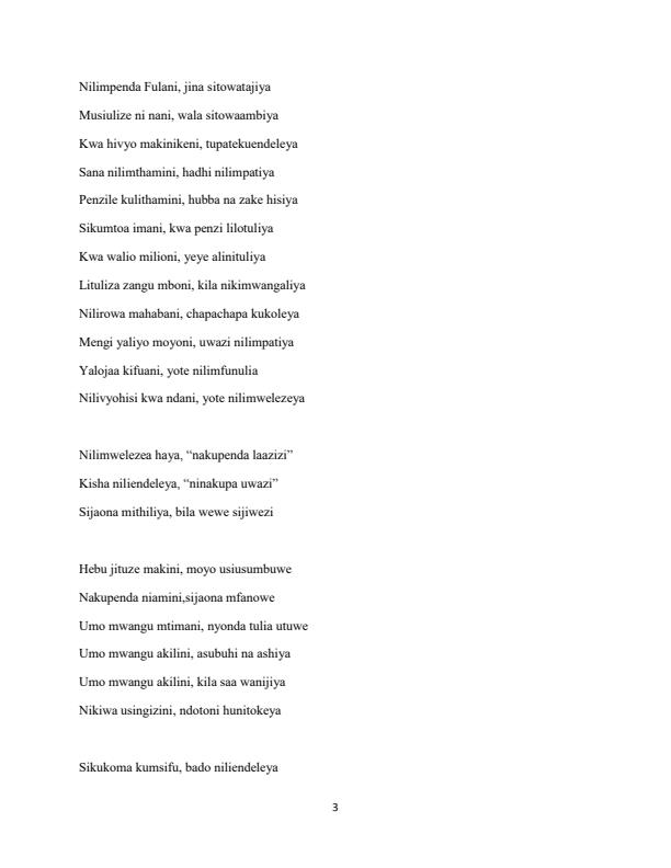 Page 2 – Shairi La Mahaba – Kenyaplex