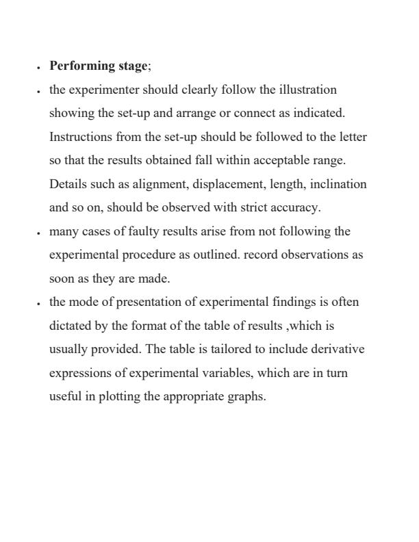 Page 2 – Physics practical instructions/guide – Kenyaplex