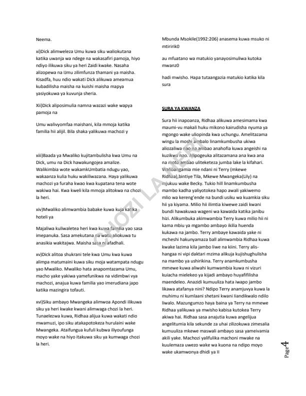 Page 4 – Mwongozo Wa Chozi La Heri – Kenyaplex
