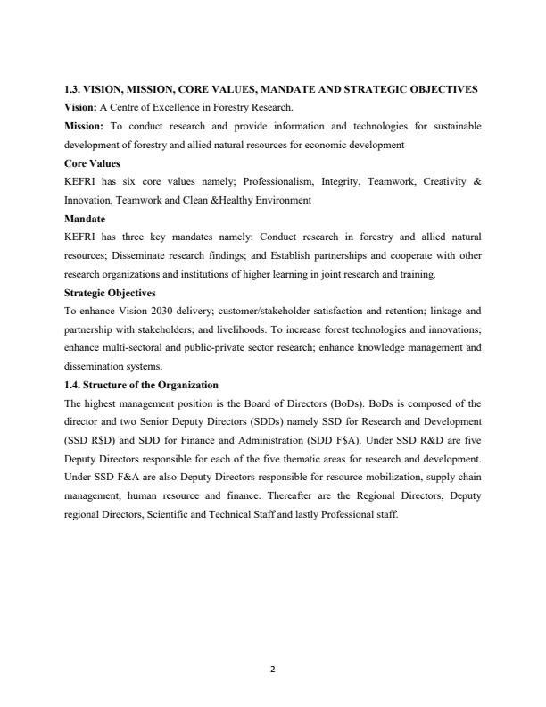 Page 2 – Industrial Attachment at Kenya Forestry Research Institute – Kenyaplex