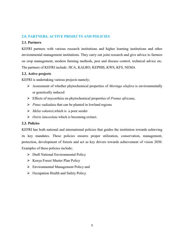 Page 3 – Industrial Attachment at Kenya Forestry Research Institute – Kenyaplex