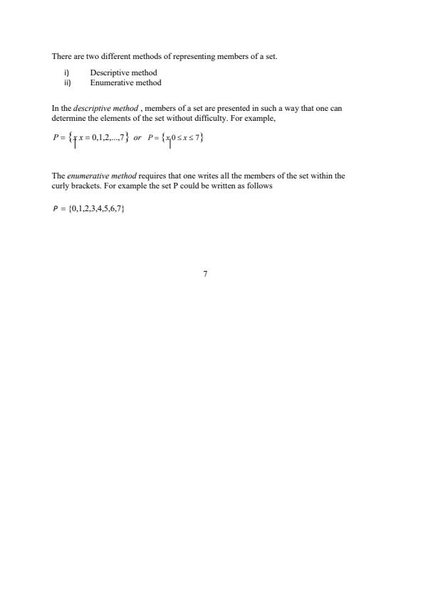 Page 4 – EES 100: Mathematics for Economists I Notes – Kenyaplex