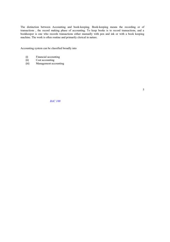 Page 2 – CAC 100: Fundamentals of Accounting 1 Notes – Kenyaplex