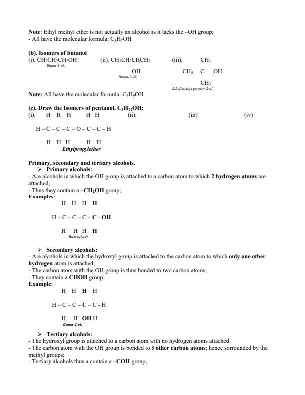 Page 3 – Detailed Form 3 Chemistry Notes – Kenyaplex