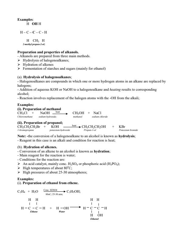 Detailed Form 3 Chemistry Notes - 2749