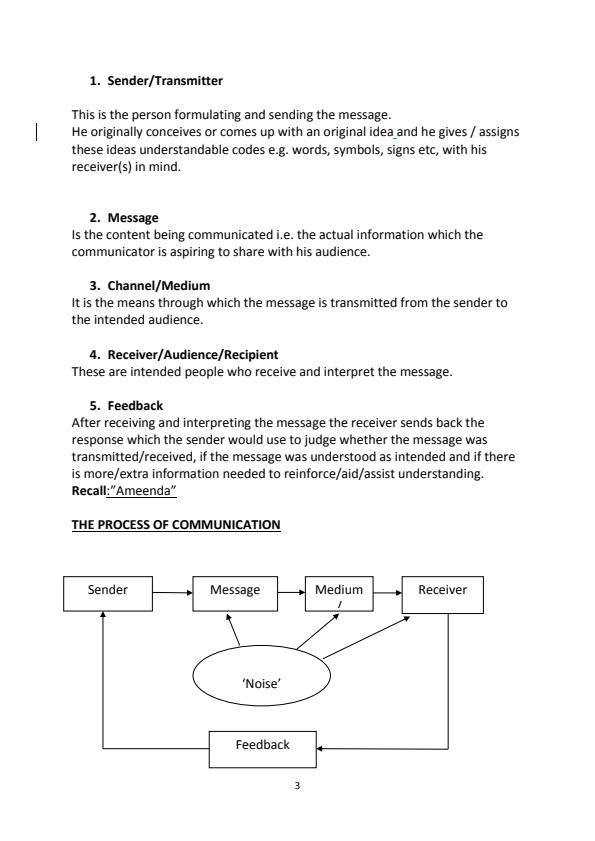 Page 3 – Certificate in Information and Technology: Communication Notes – Kenyaplex