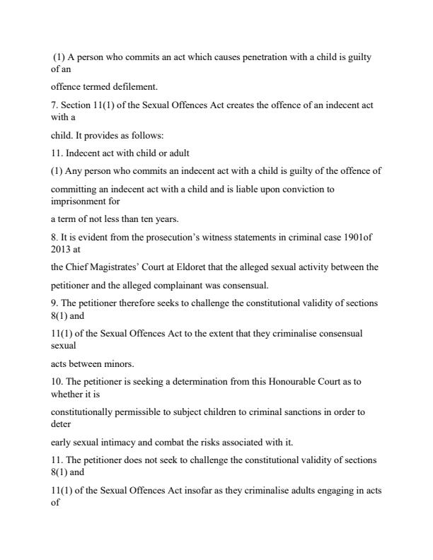 Page 2 – Defence Submissions 4th Year – Kenyaplex