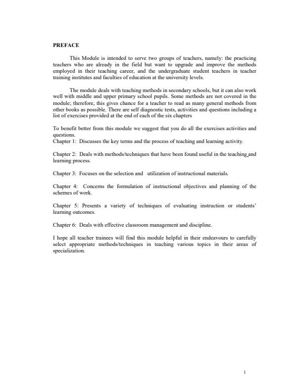 Page 1 – Instructional Methods Notes – Kenyaplex
