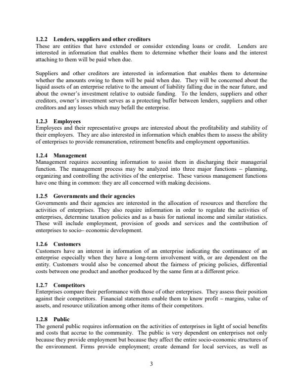 Page 3 – JKUAT Financial Accounting Notes 1st Year – Kenyaplex