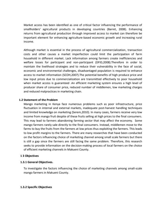 Page 2 – AGR 411 Research Project Proposal – Kenyaplex