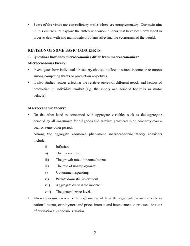 Page 1 – EET 201: Macroeconomic Theory II Notes – Kenyaplex