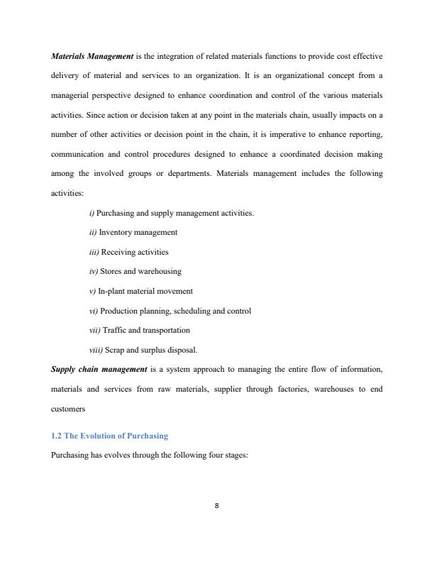 Page 3 – DBM 1208: Introduction to Purchasing and Supplies Notes – Kenyaplex