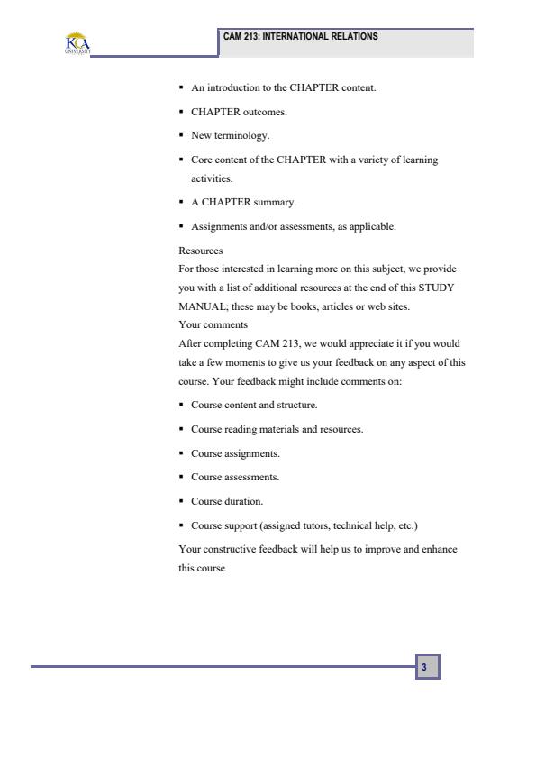 Page 2 – CAM 213: International Relations Notes – Kenyaplex