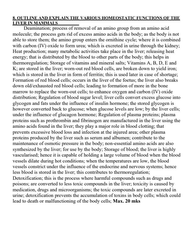 Page 3 – Biology Revision Essay Questions and Answers For Secondary Syllabus – Kenyaplex