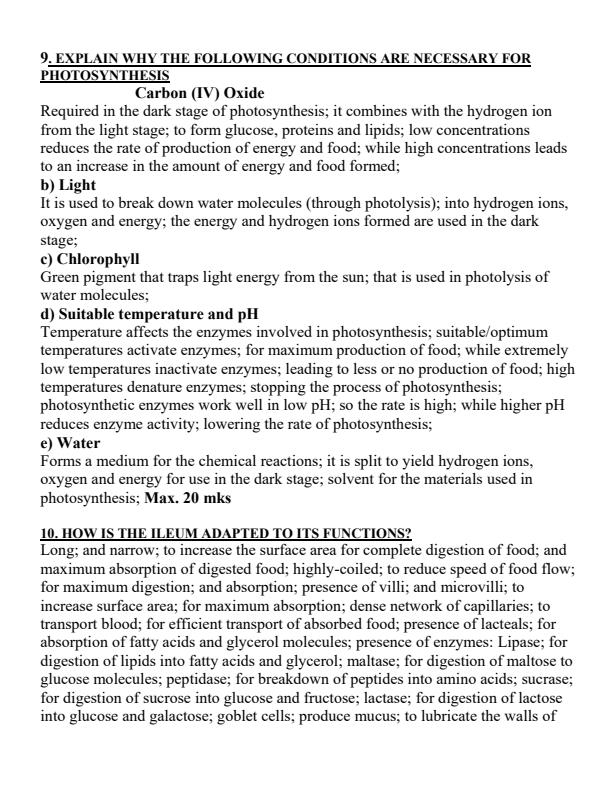 Page 4 – Biology Revision Essay Questions and Answers For Secondary Syllabus – Kenyaplex