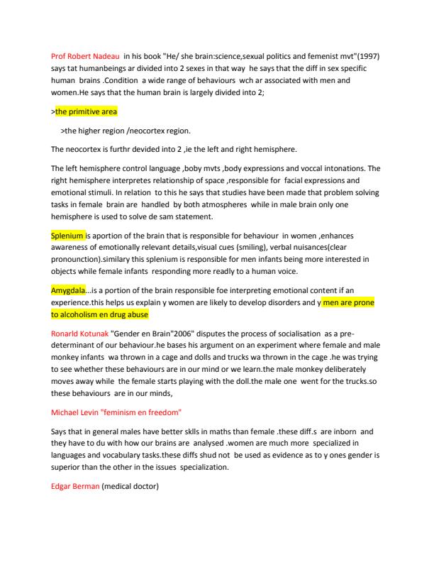 Page 2 – SAS 301 - Contemporary Gender Issues Notes – Kenyaplex