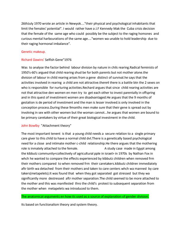 Page 3 – SAS 301 - Contemporary Gender Issues Notes – Kenyaplex