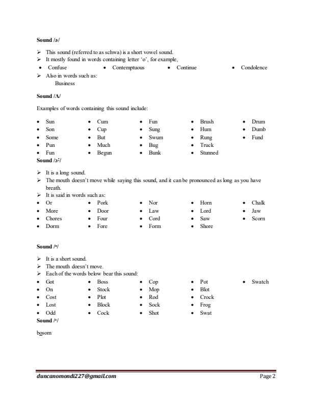 Page 2 – Comprehensive and simplified English Notes Form 1 with exercises. – Kenyaplex