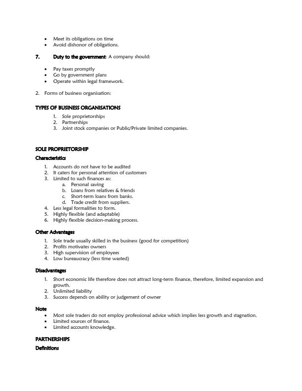 Page 4 – EDB 300: Business Finance Notes – Kenyaplex