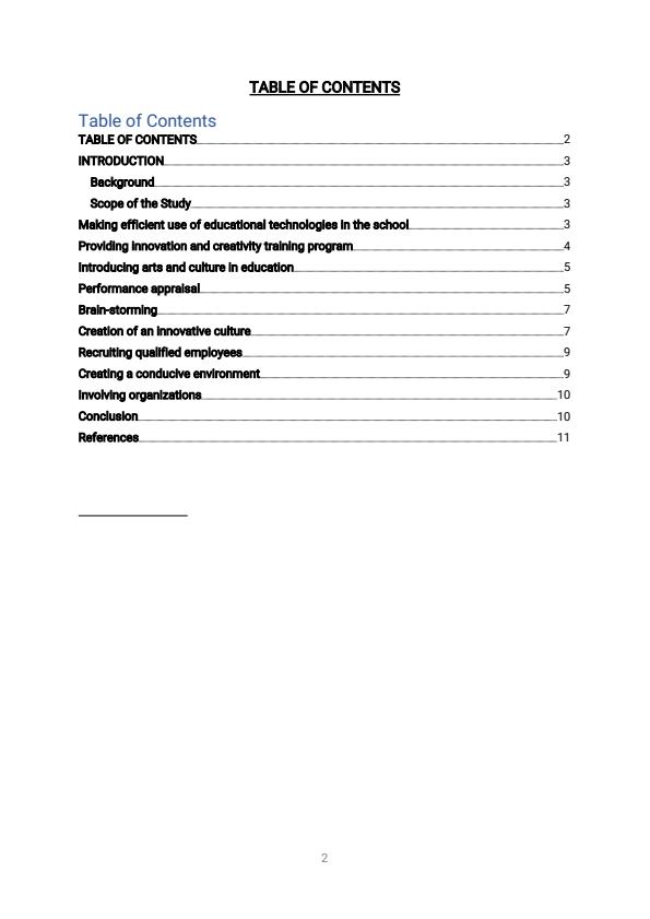 Page 2 – Measures to adopt to facilitate and nurture creativity and innovation in a Secondary School – Kenyaplex