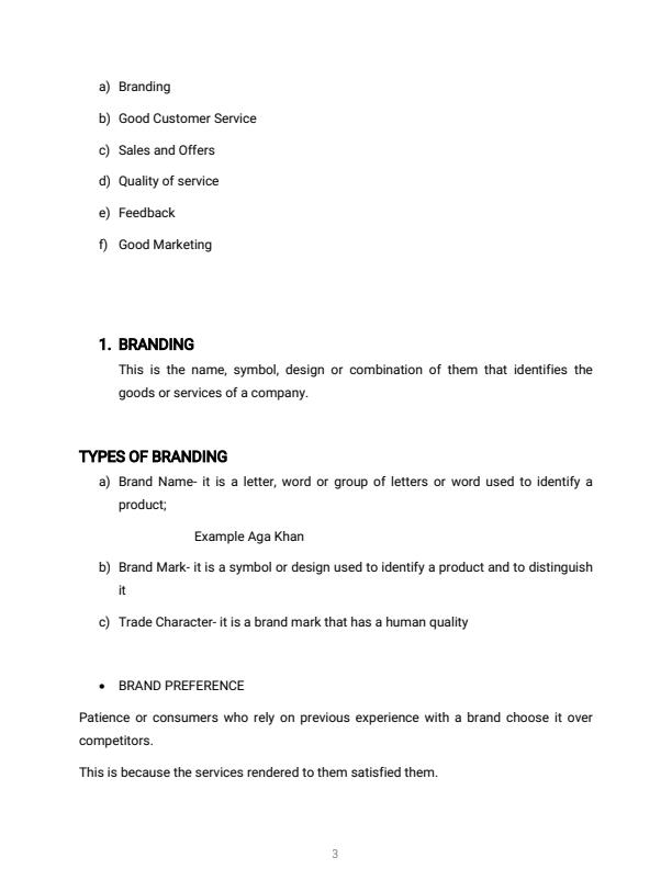 Page 2 – Describe how a medical entrepreneur can enhance customer loyalty in a private clinic – Kenyaplex