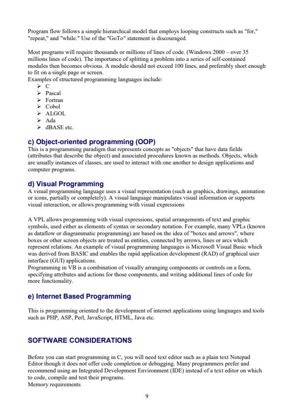 Page 4 – Structured Programming Notes For Diploma in Information Communication Technology – Kenyaplex