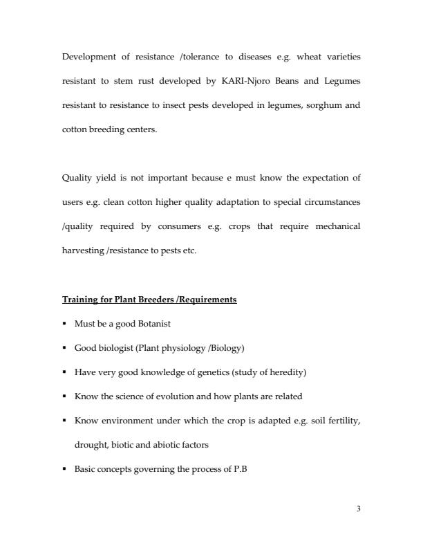 Page 3 – KST 305: Plant Breeding Notes – Kenyaplex